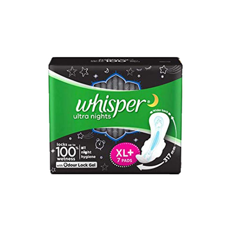 Whisper Ultra Nights XL Plus 7 Pads