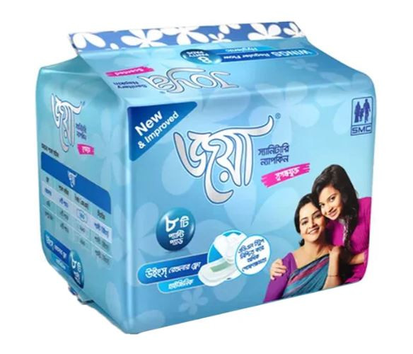 Joya Sanitary Napkin - Wings Regular 8 Pcs