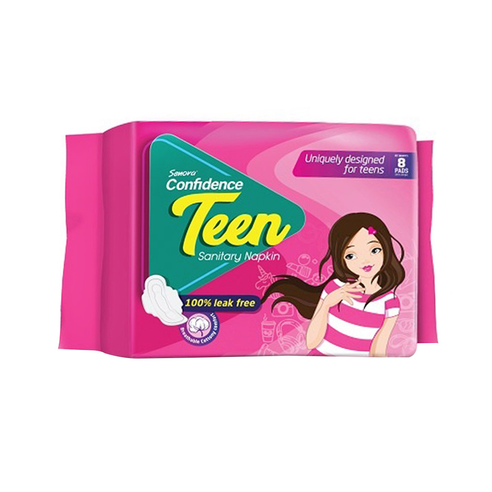 Senora Confidence Teen Sanitary Napkin 8 pads