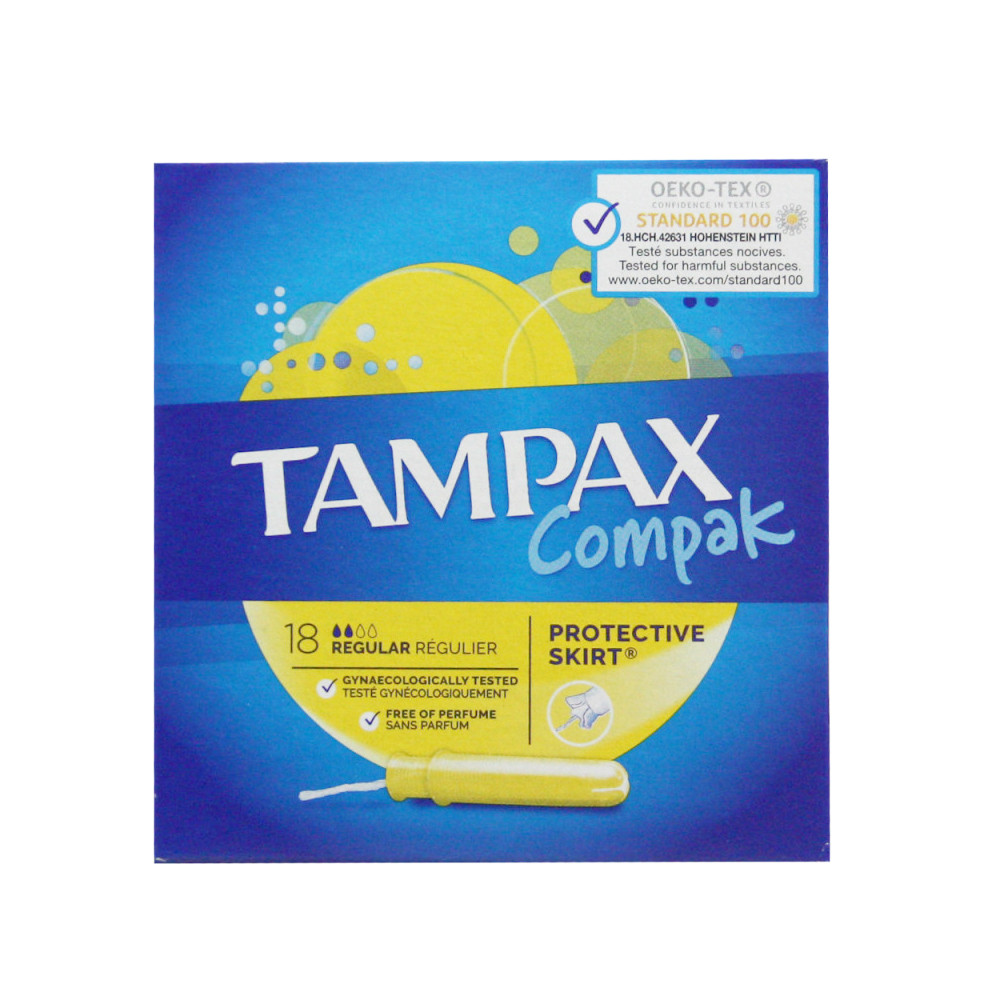 Tampax compak Regular 18